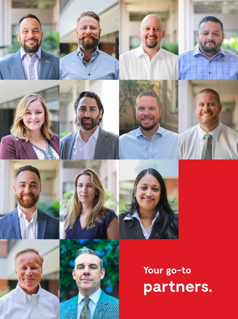 Collage of Grobstein Teeple team members